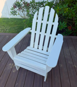 Adirondack Chair After Assembly